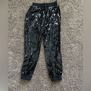 Never worn Sequin joggers